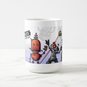 Coole Roboter-Tasse Kaffeetasse