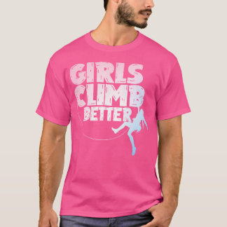 Coole Rock Climber Art for Women Girls Indoor Rock T-Shirt