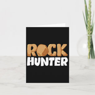 Coole Rock Hunter Kunst für Männer Frauen Rockhoun Karte