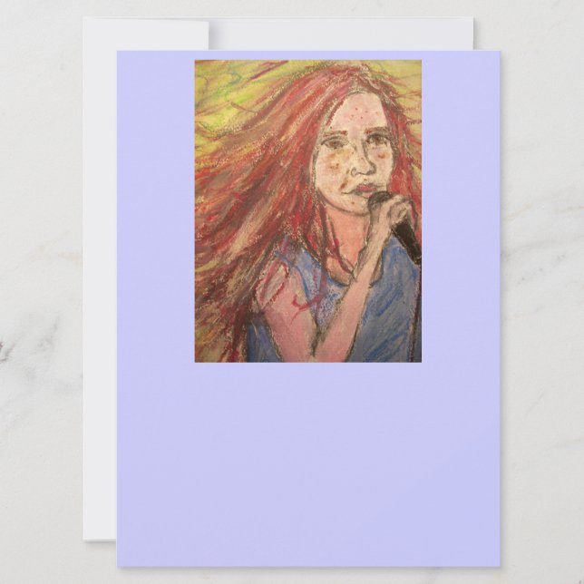 Coole Rocker-Girl (Vorderseite)