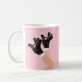 Coole Roller-Skate Derby Skater Gift Kaffeetasse