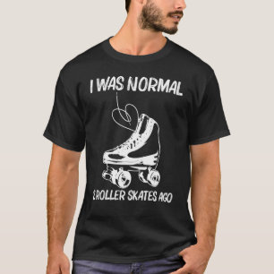 Coole Roller-Skaten für Männer Frauen Retro-Disco- T-Shirt
