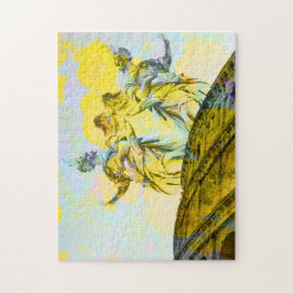 Coole römische Kunstelemente in trendiger Weise Puzzle