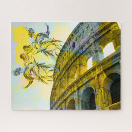 Coole römische Kunstelemente in trendiger Weise Puzzle