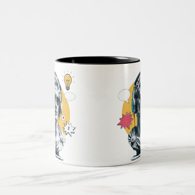 Coole römische Statue Tasse - Modernes ästhetische (Mittel)