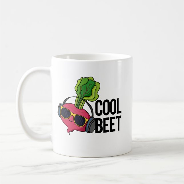 Coole Rübe Funny Veggie Pub Kaffeetasse (Links)