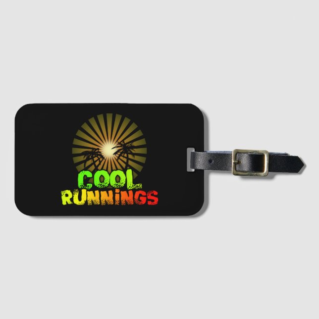 Coole Running Jamaica Gepäckanhänger (Vorderseite (Horizontal))