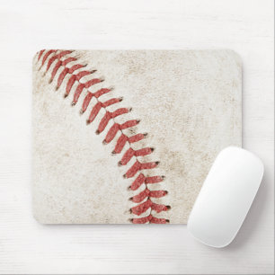 Coole rustikale Baseballillustrierung Mousepad