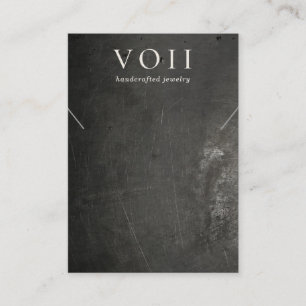 Coole Rustikale Nekklace-Bracelet-Anzeige Visitenkarte