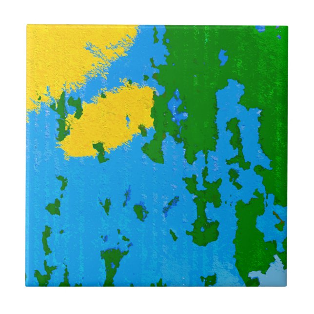 Coole rustikale Peeling Fliese (Vorderseite)