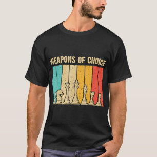 Coole Schachspieler Kunst für Männer Frauenmeister T-Shirt