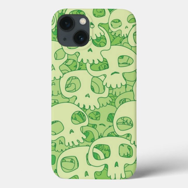 Coole Schädel Case-Mate iPhone Hülle (Rückseite)