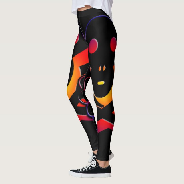 Coole Schädelknochen Leggings (Links)
