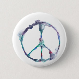 Coole Schaltflächen für Funky Krawatte Dyed Look Button