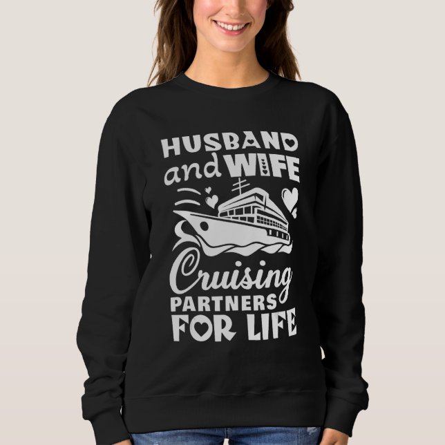 Coole Schifffahrt für Männer - Kreuzfahrt V Sweatshirt (Vorderseite)