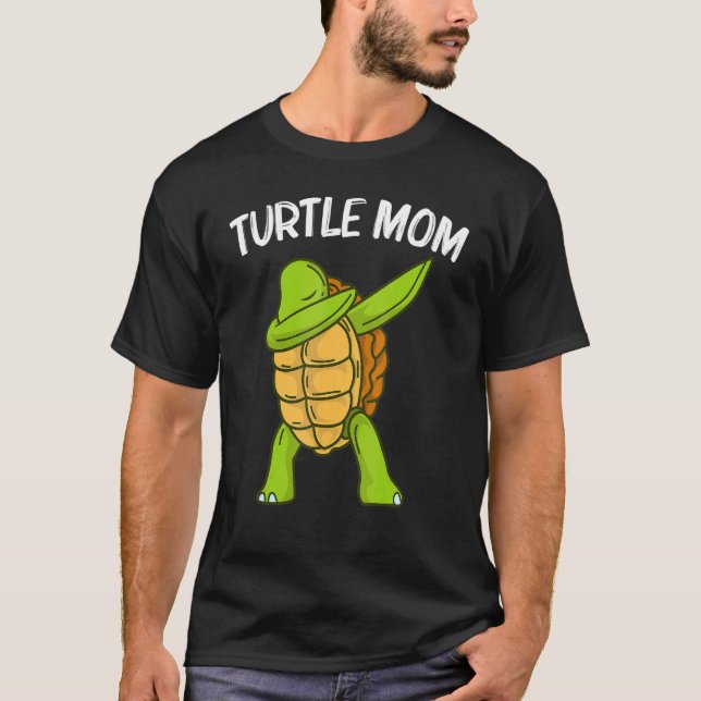 Coole Schildkröte Für Mama T-Shirt (Vorderseite)