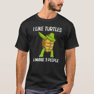 Coole Schildkröte für Männer, die Meeresschildkröt T-Shirt
