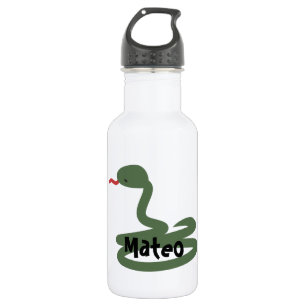 Coole Schlange Kinder Edelstahl-Wasserflasche Edelstahlflasche