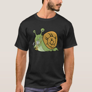 Coole Schnecke für lustige Menschen T-Shirt