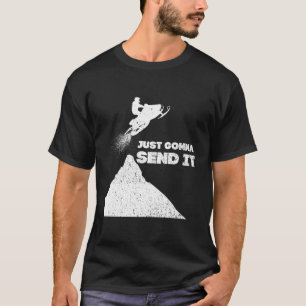 Coole Schneemobil-Mantel, einfach losfahren Hoodie T-Shirt