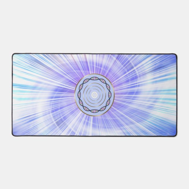 Coole Schreibtischmatte für Laptop und Maus (Vorderseite)