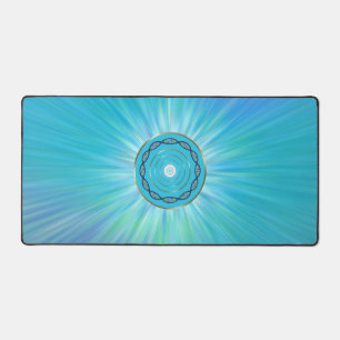 Coole Schreibtischmatte für Laptop und Maus