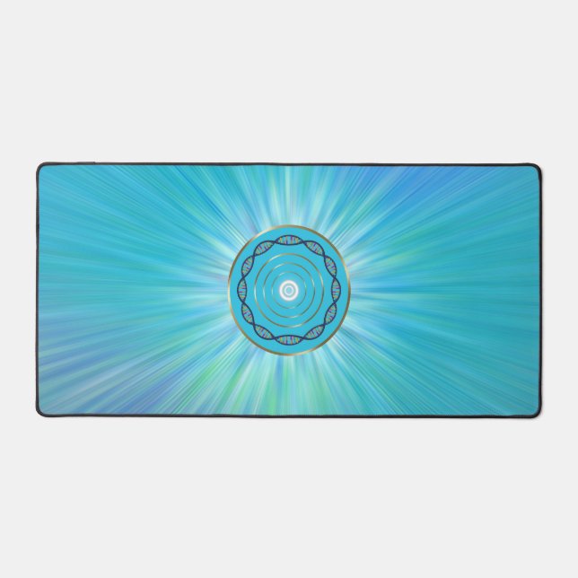 Coole Schreibtischmatte für Laptop und Maus (Vorderseite)