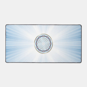 Coole Schreibtischmatte für Laptop und Maus