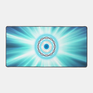 Coole Schreibtischmatte für Laptop und Maus