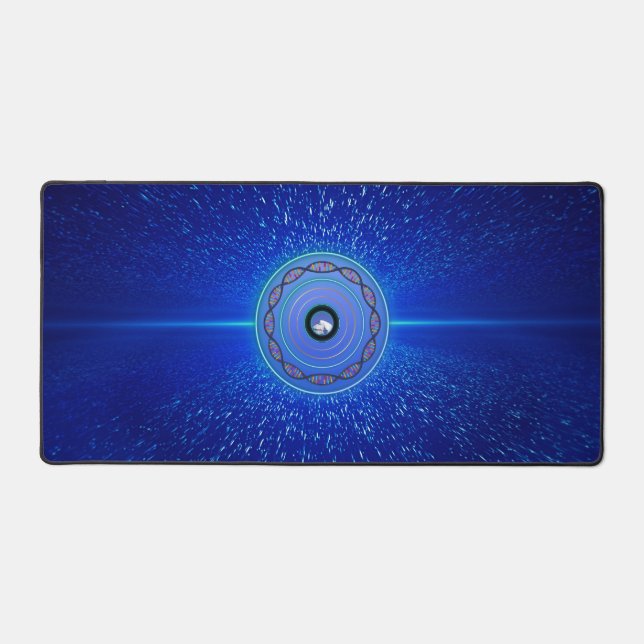 Coole Schreibtischmatte für Laptop und Maus (Vorderseite)