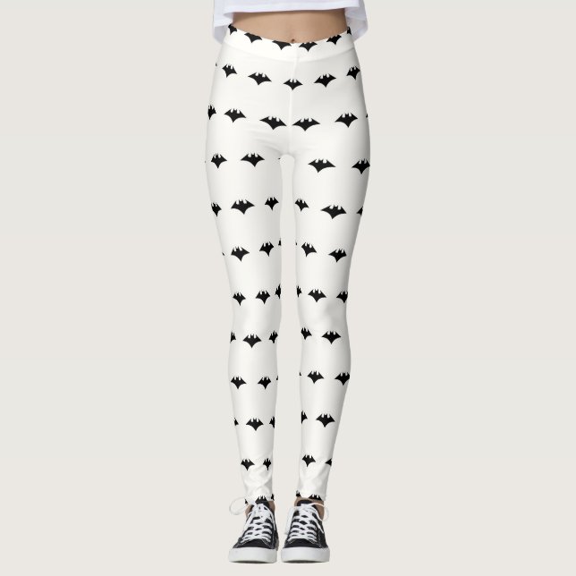 Coole Schwarzmäntel Leggings (Vorderseite)