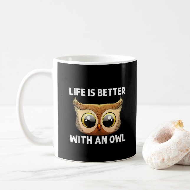 Coole Schwertkunst Kaffeetasse (Mit Donut)