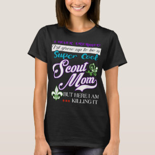 COOLE SCOUT MAMA Funny Gips für Frauen T-Shirt