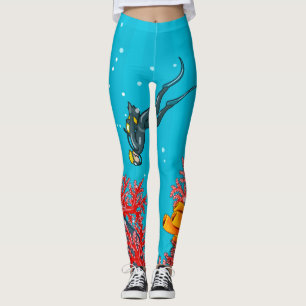 Coole Scuba Diver Leggings