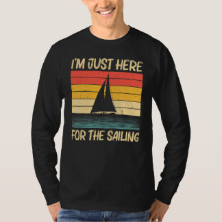 Coole Segelsport Für Männer Frauen Bootfahren Naut T-Shirt