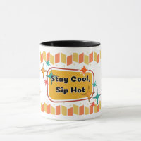 Coole, Sip Hot - Mittelalter Moderne Kaffee Tasse 