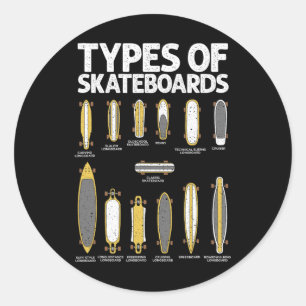 Coole Skateboard-Kunst für Männer Frauen Skateboar Runder Aufkleber