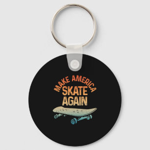 Coole Skateboard-Kunst für Männer Frauen Skateboar Schlüsselanhänger