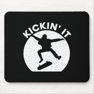 Coole Skateboarding-Kunst für Männer Frauen Skateb Mousepad