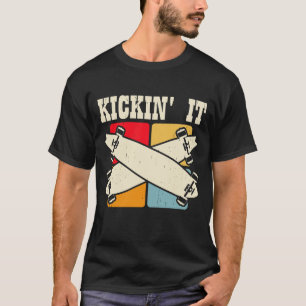 Coole Skateboarding-Kunst für Männer Frauen Skateb T-Shirt