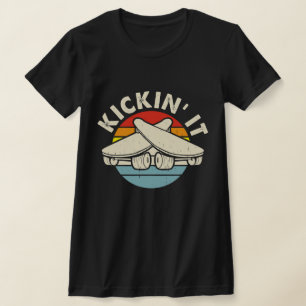 Coole Skateboardkunst für Damen Skateboarder T-Shirt