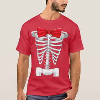 Coole Skelettkäfig XRay Halloween Kostümjungen T-Shirt