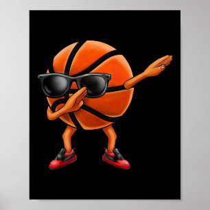Coole Sketll Dab Charakter Funny Sports Jugend  Poster