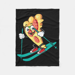 Coole Skikunst für Männer Skifahren Themenski Lo Fleecedecke