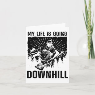 Coole Snowboardkunst für Männer Schneeschuhwandern Karte