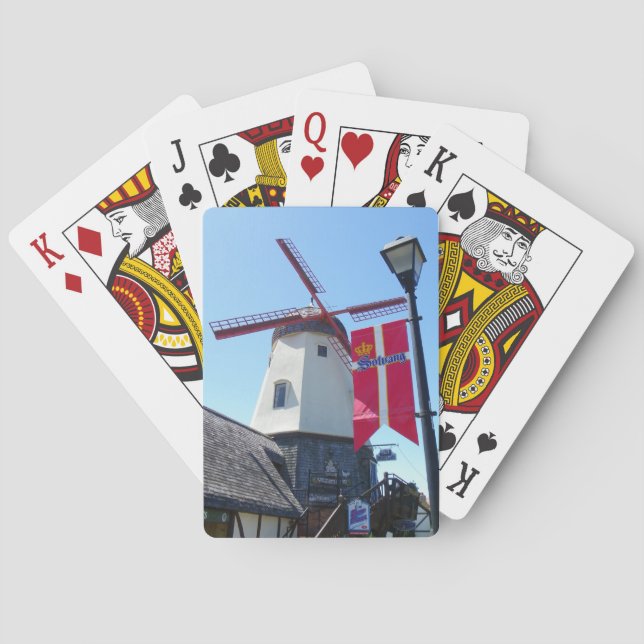 Coole Solvang Spielkarten! Spielkarten (Rückseite)
