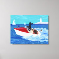 Coole Sommer-Labrador-Malerei