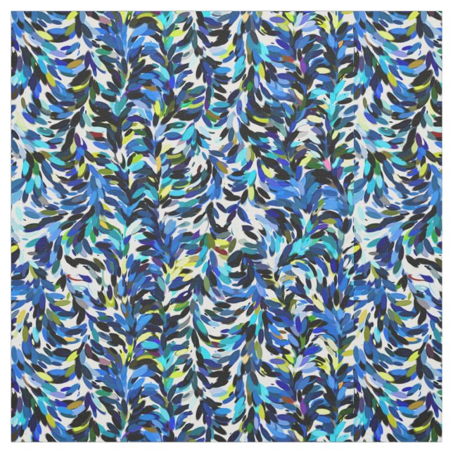 Coole Sommerfarben - Farbenfrohe Muster des Spritz Stoff (Muster)