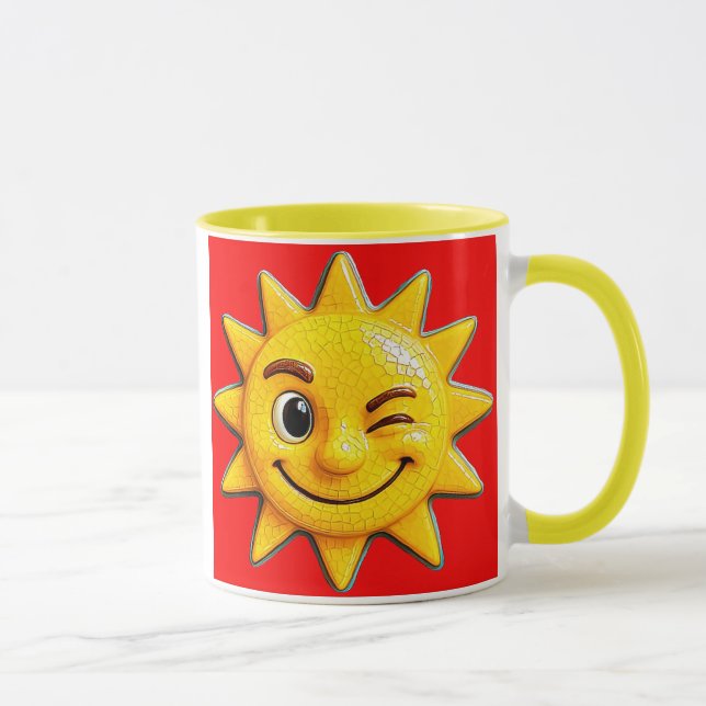 Coole Sonne Tasse (Rechts)