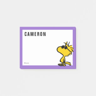 Coole Sonnenbrille aus Holz   Name hinzufügen Post-it Klebezettel